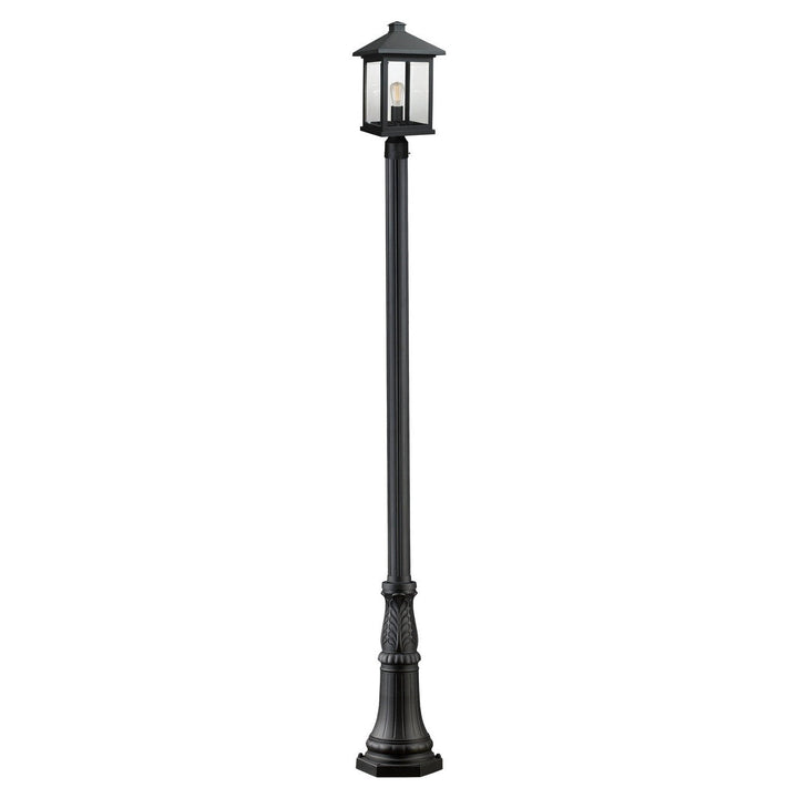 Z-Lite Lighting 531PHBR-518P-BK Modern Portland Outdoor Black