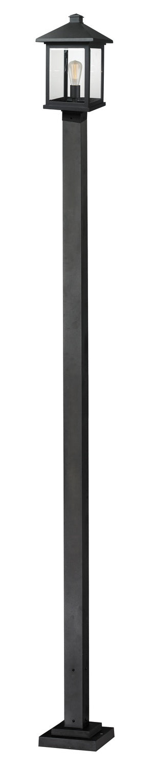 Z-Lite Lighting 531PHBS-536P-BK Modern Portland Outdoor Black