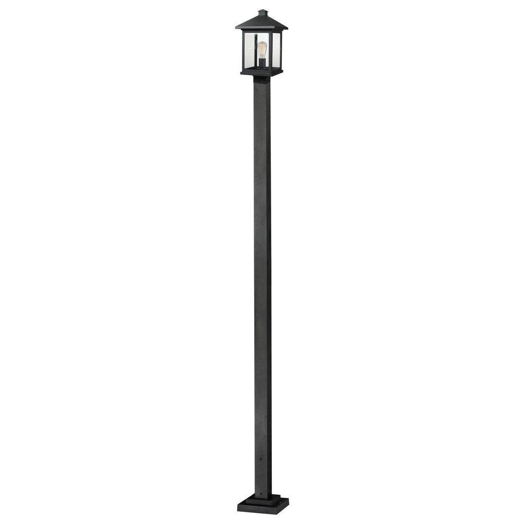 Z-Lite Lighting 531PHBS-536P-BK Modern Portland Outdoor Black