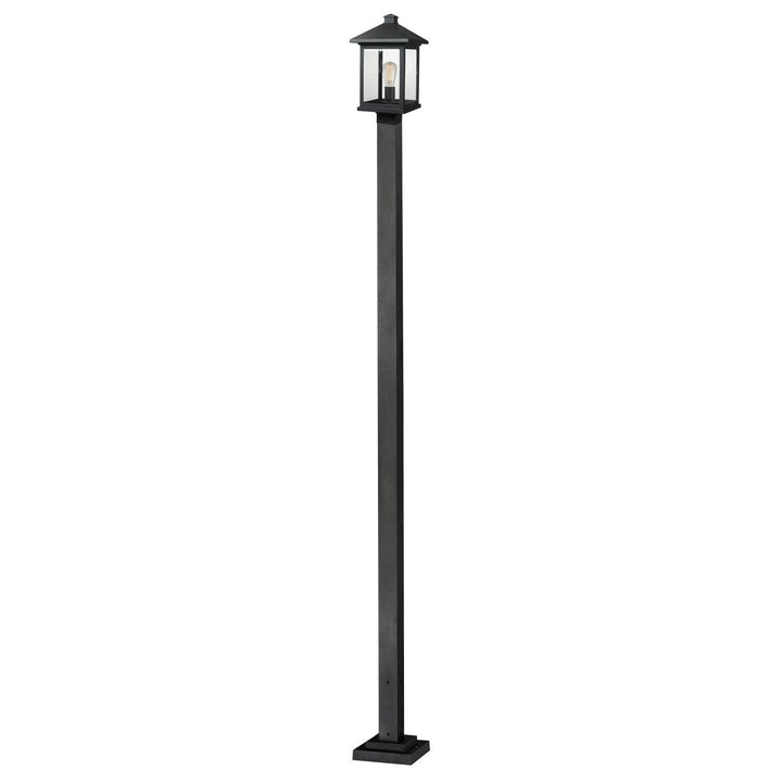 Z-Lite Lighting 531PHBS-536P-BK Modern Portland Outdoor Black