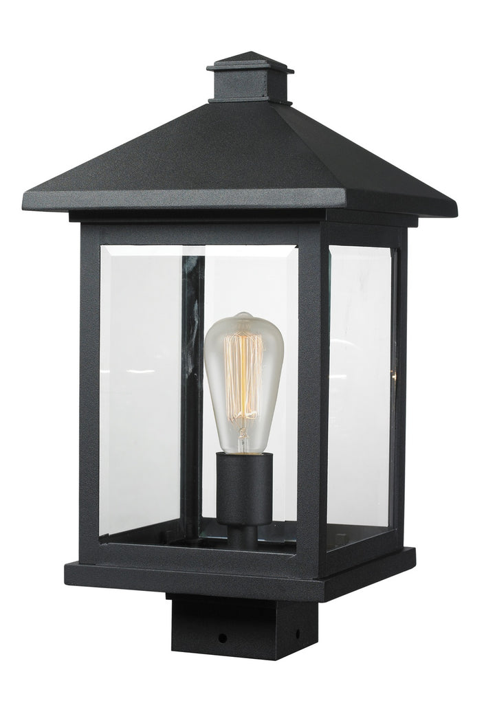Z-Lite Lighting 531PHBS-BK  Portland Outdoor Black
