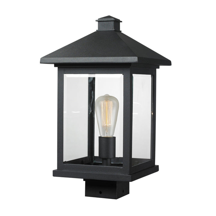 Z-Lite Lighting 531PHBS-BK  Portland Outdoor Black