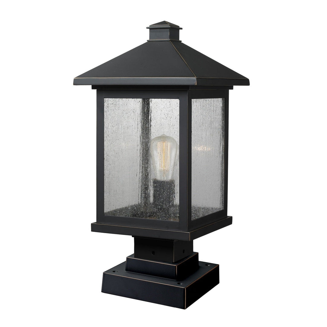 Z-Lite Lighting 531PHBS-SQPM-ORB Modern Portland Outdoor Oil Rubbed Bronze