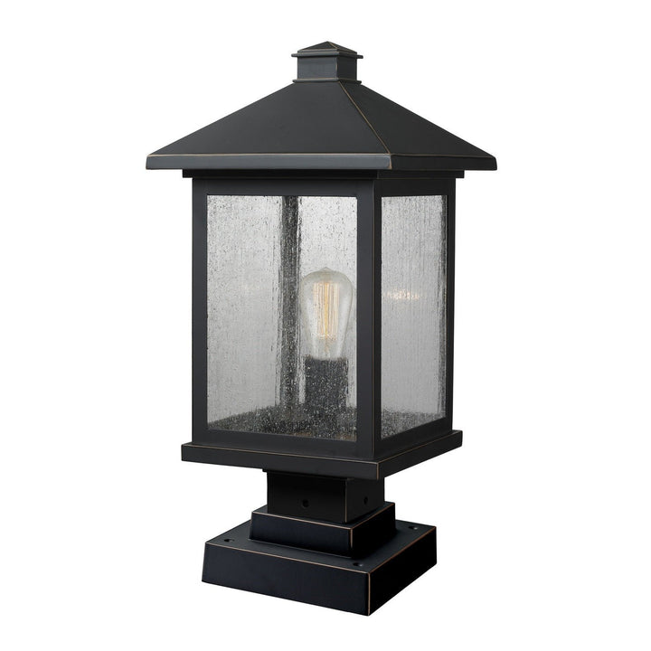 Z-Lite Lighting 531PHBS-SQPM-ORB Modern Portland Outdoor Oil Rubbed Bronze