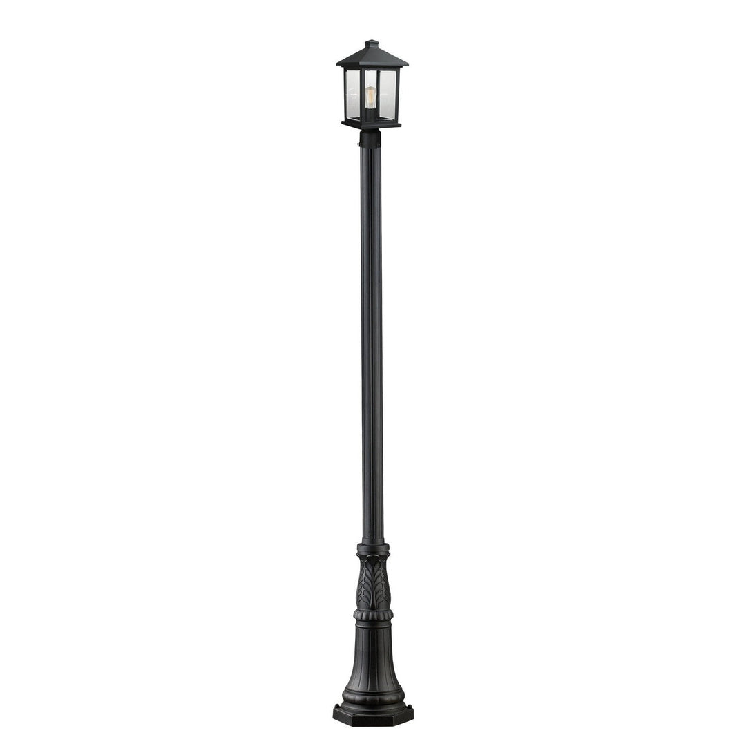 Z-Lite Lighting 531PHMR-518P-BK  Portland Outdoor Black