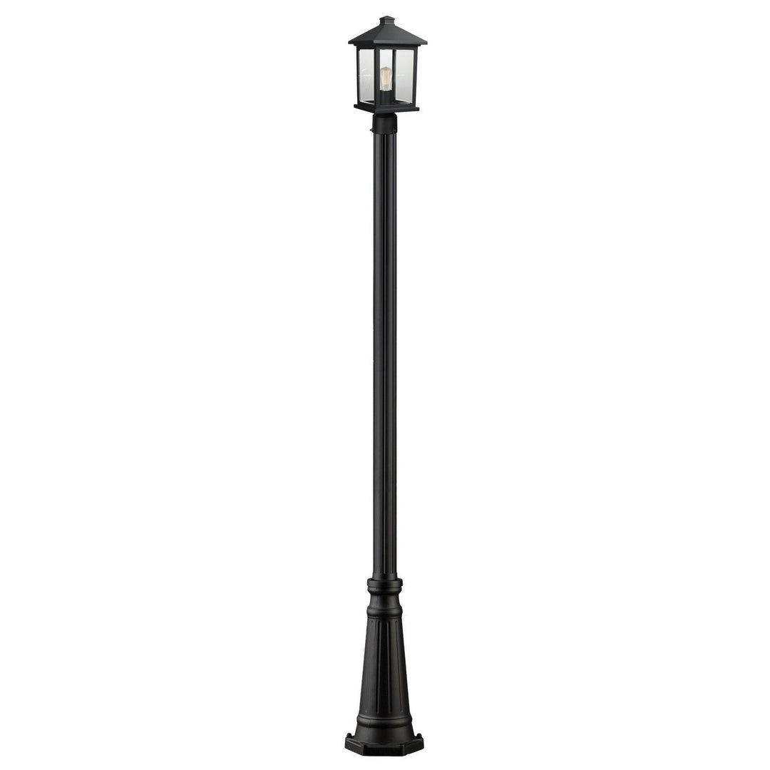 Z-Lite Lighting 531PHMR-519P-BK Modern Portland Outdoor Black