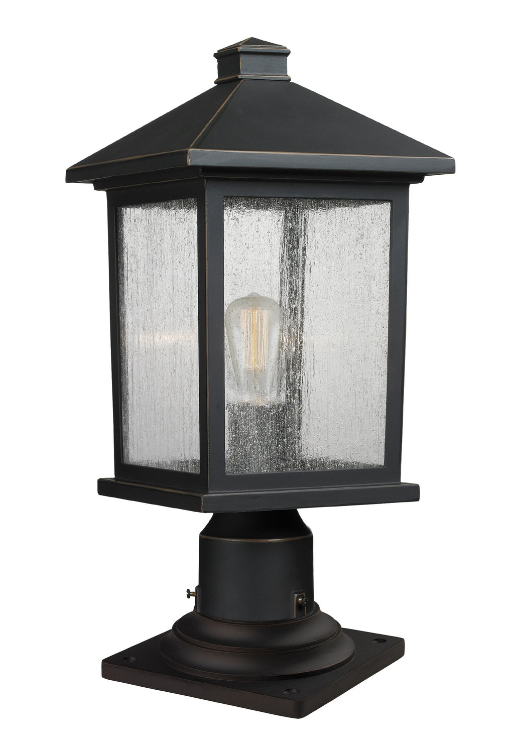 Z-Lite Lighting 531PHMR-533PM-ORB Modern Portland Outdoor Oil Rubbed Bronze