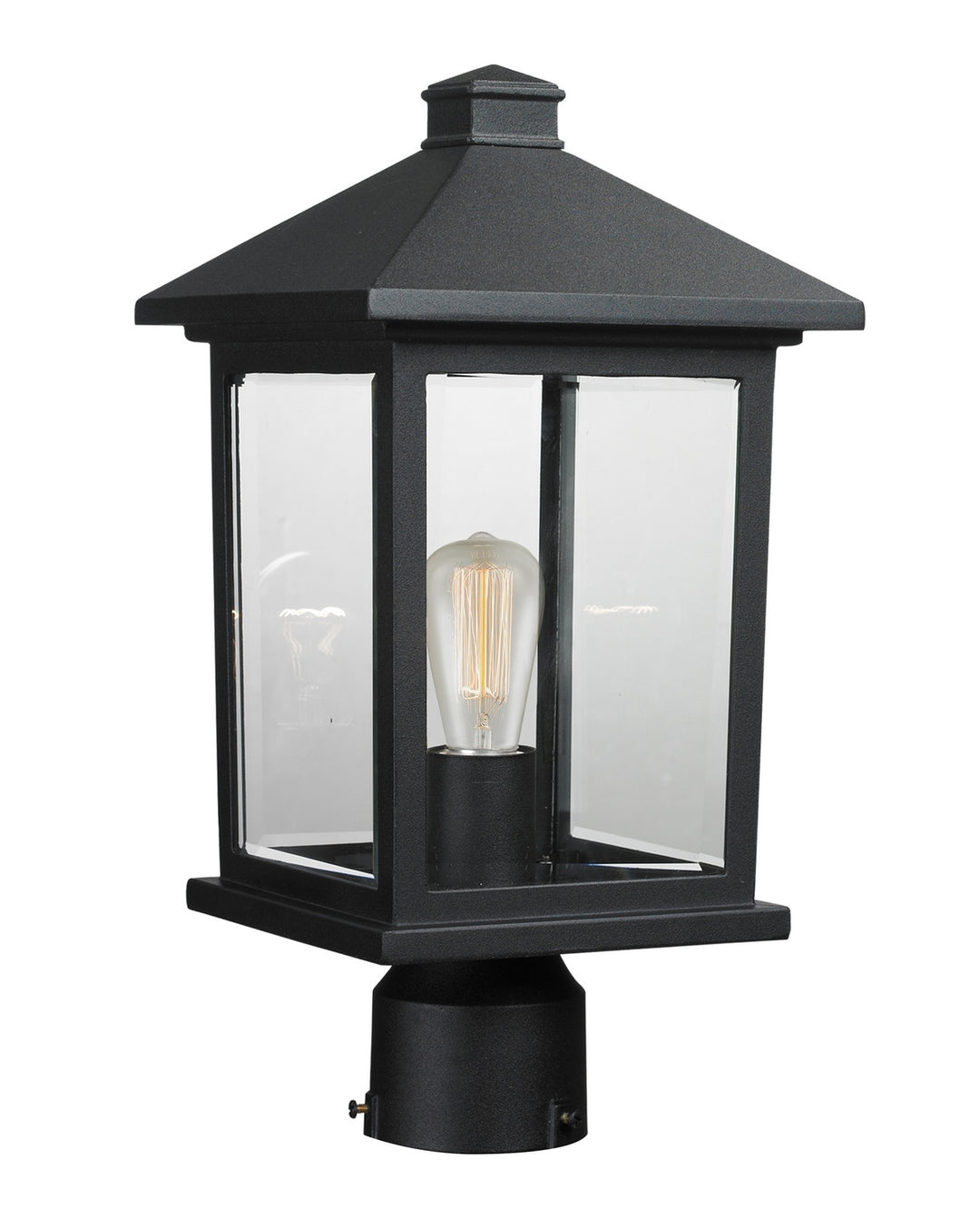 Z-Lite Lighting 531PHMR-BK  Portland Outdoor Black