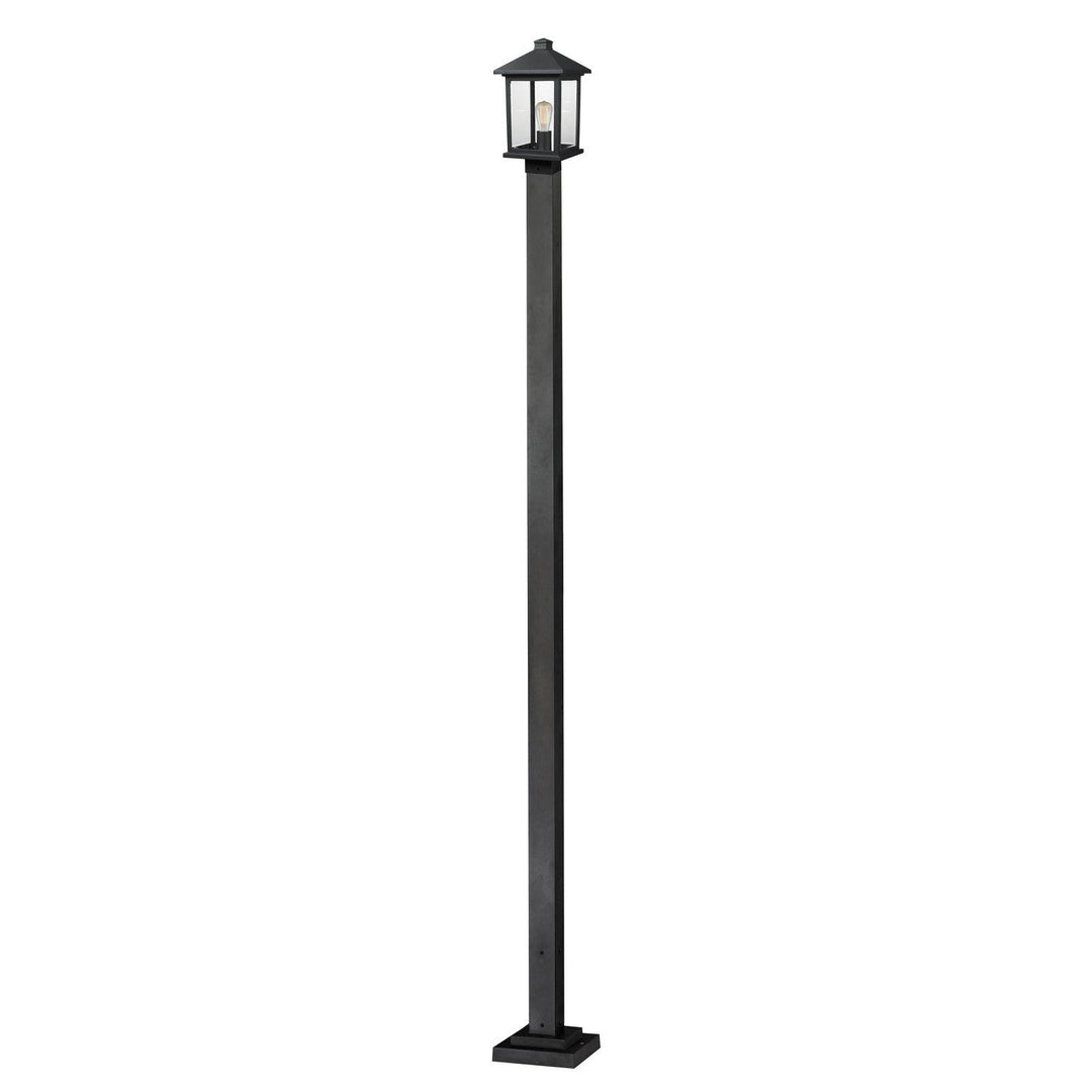 Z-Lite Lighting 531PHMS-536P-BK Modern Portland Outdoor Black
