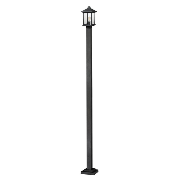 Z-Lite Lighting 531PHMS-536P-BK Modern Portland Outdoor Black