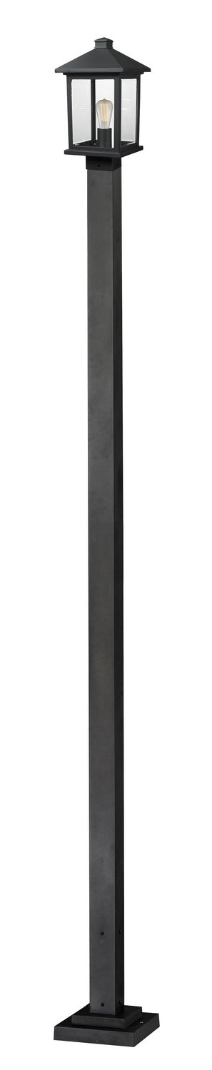 Z-Lite Lighting 531PHMS-536P-BK Modern Portland Outdoor Black