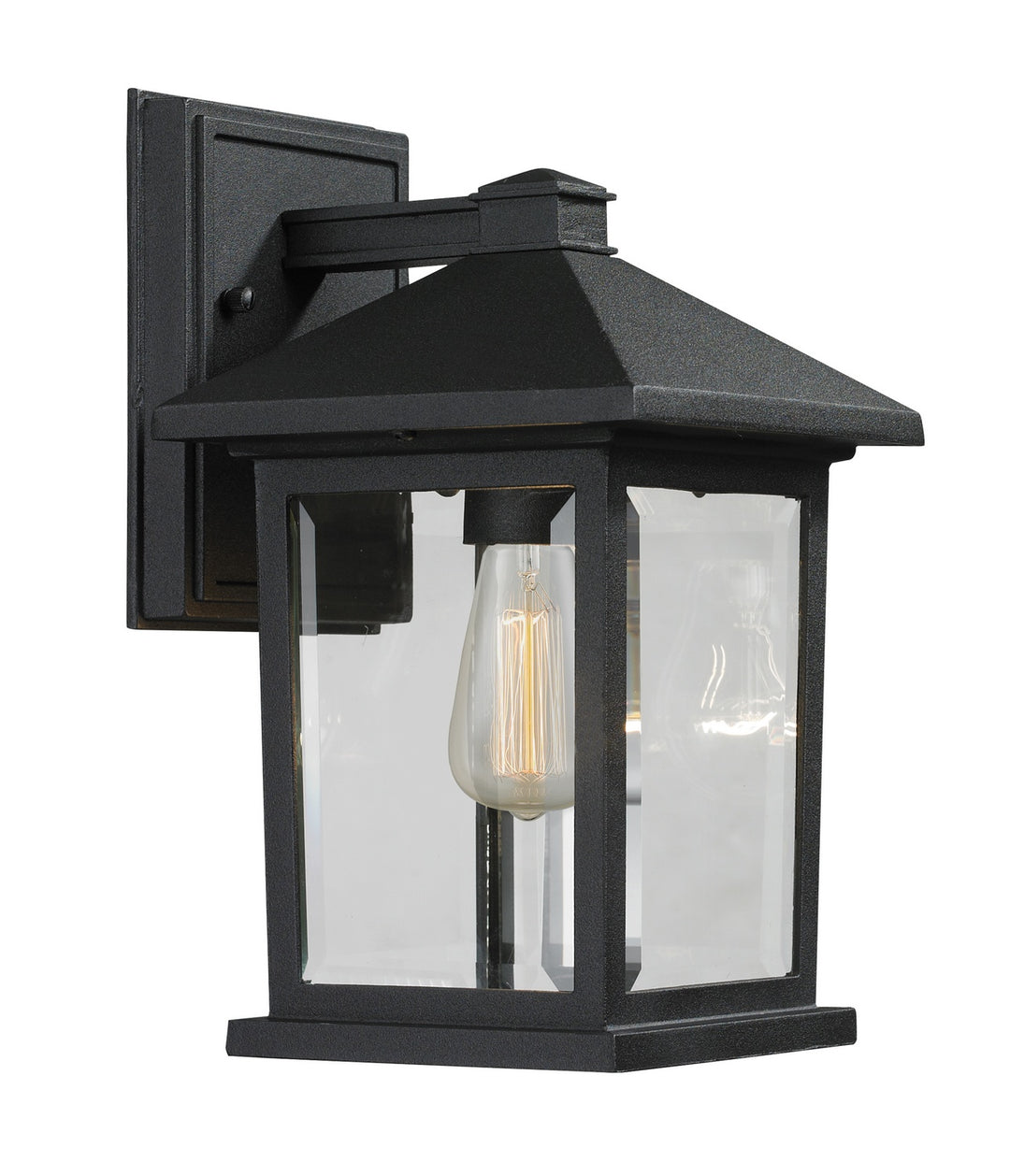 Z-Lite Lighting 531S-BK  Portland Outdoor Black