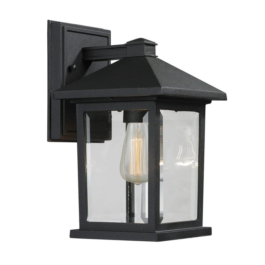 Z-Lite Lighting 531S-BK  Portland Outdoor Black