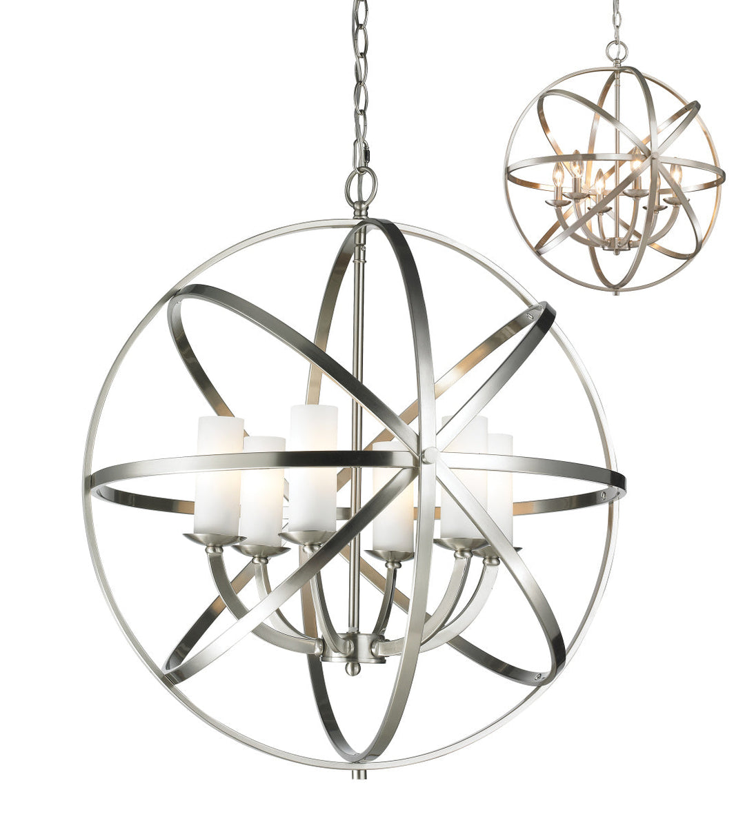 Z-lite  6017-6L-BN Chandelier Light -