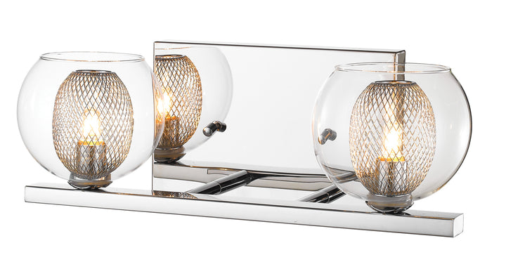 Z-Lite Auge 905-2V Bath Vanity Light 14 in. wide - Chrome