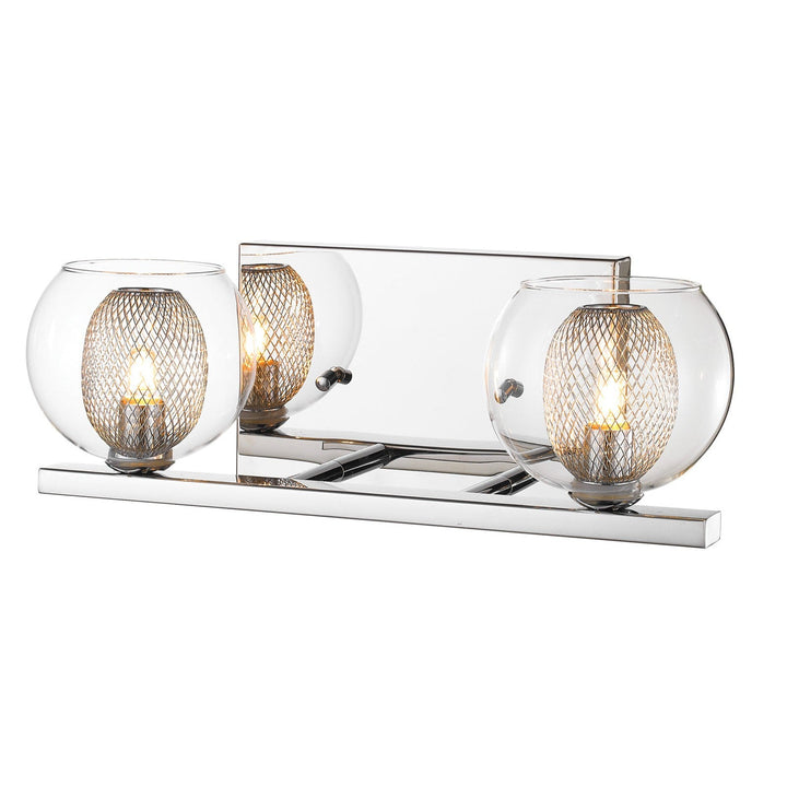 Z-Lite Auge 905-2V Bath Vanity Light 14 in. wide - Chrome