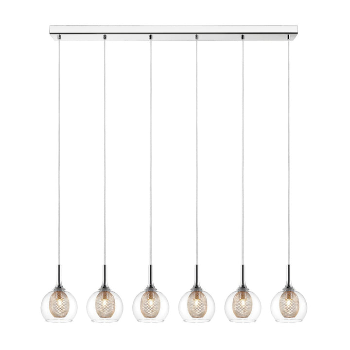 Z-Lite Auge 905-6B Pendant Light - Chrome