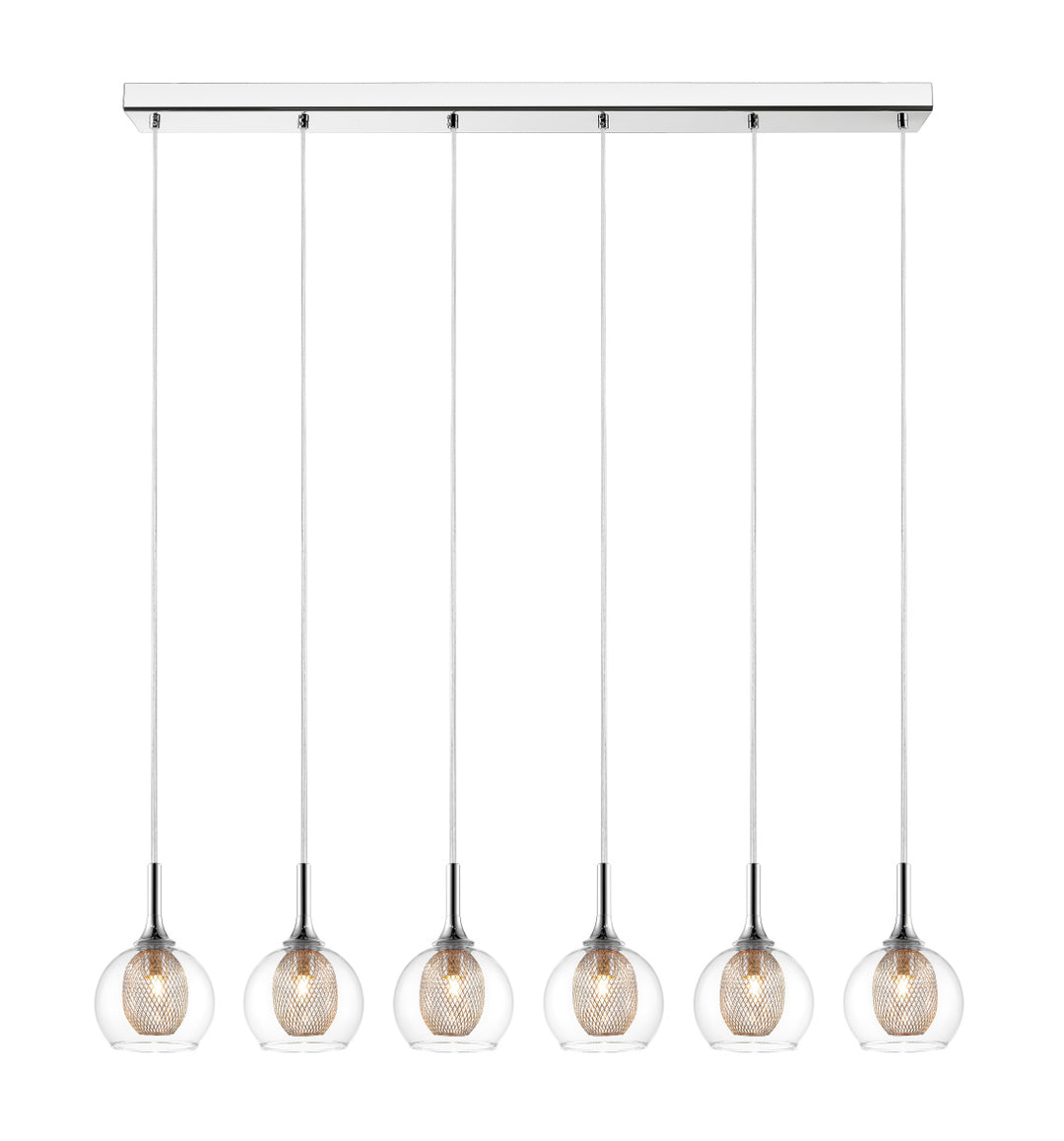 Z-Lite Auge 905-6B Pendant Light - Chrome