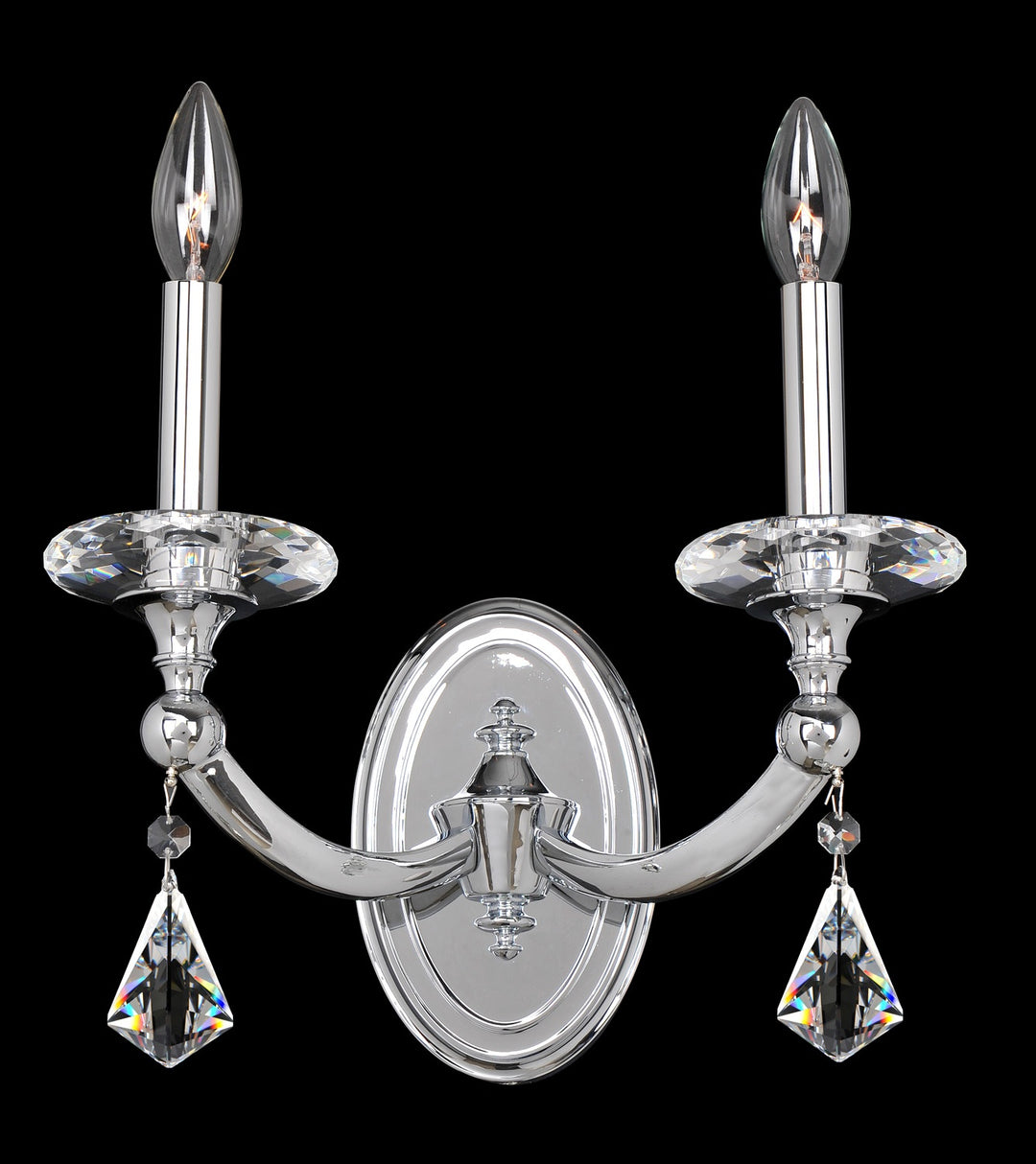 Allegri Floridia 012122-010-FR001 Wall Sconce Light - Chrome