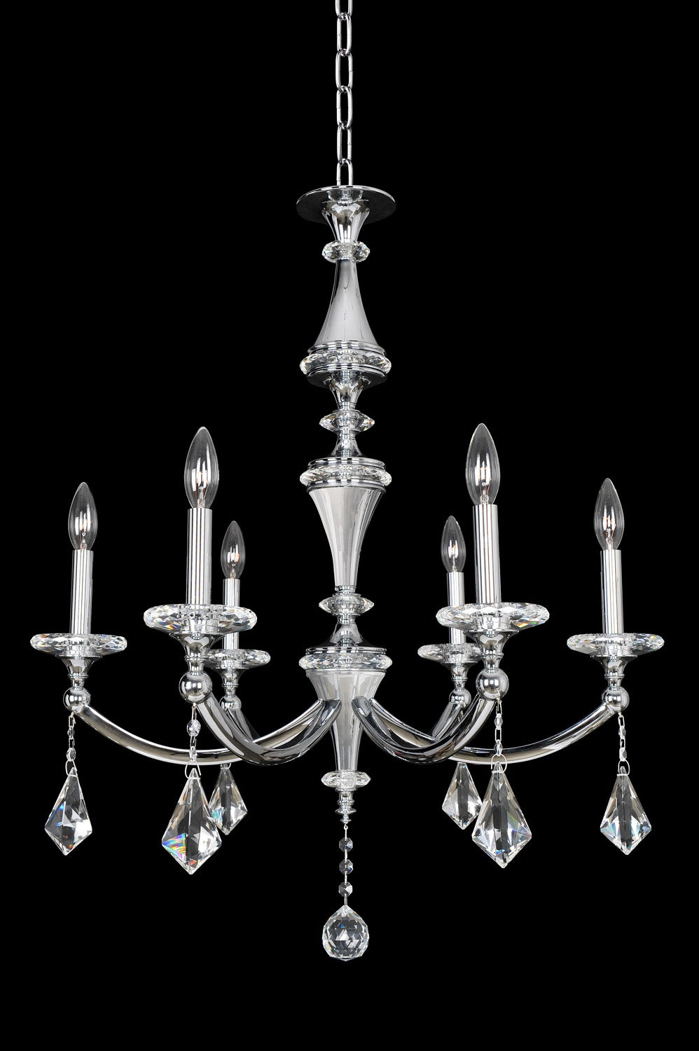 Allegri Floridia 012171-010-FR001 Chandelier Light - Chrome