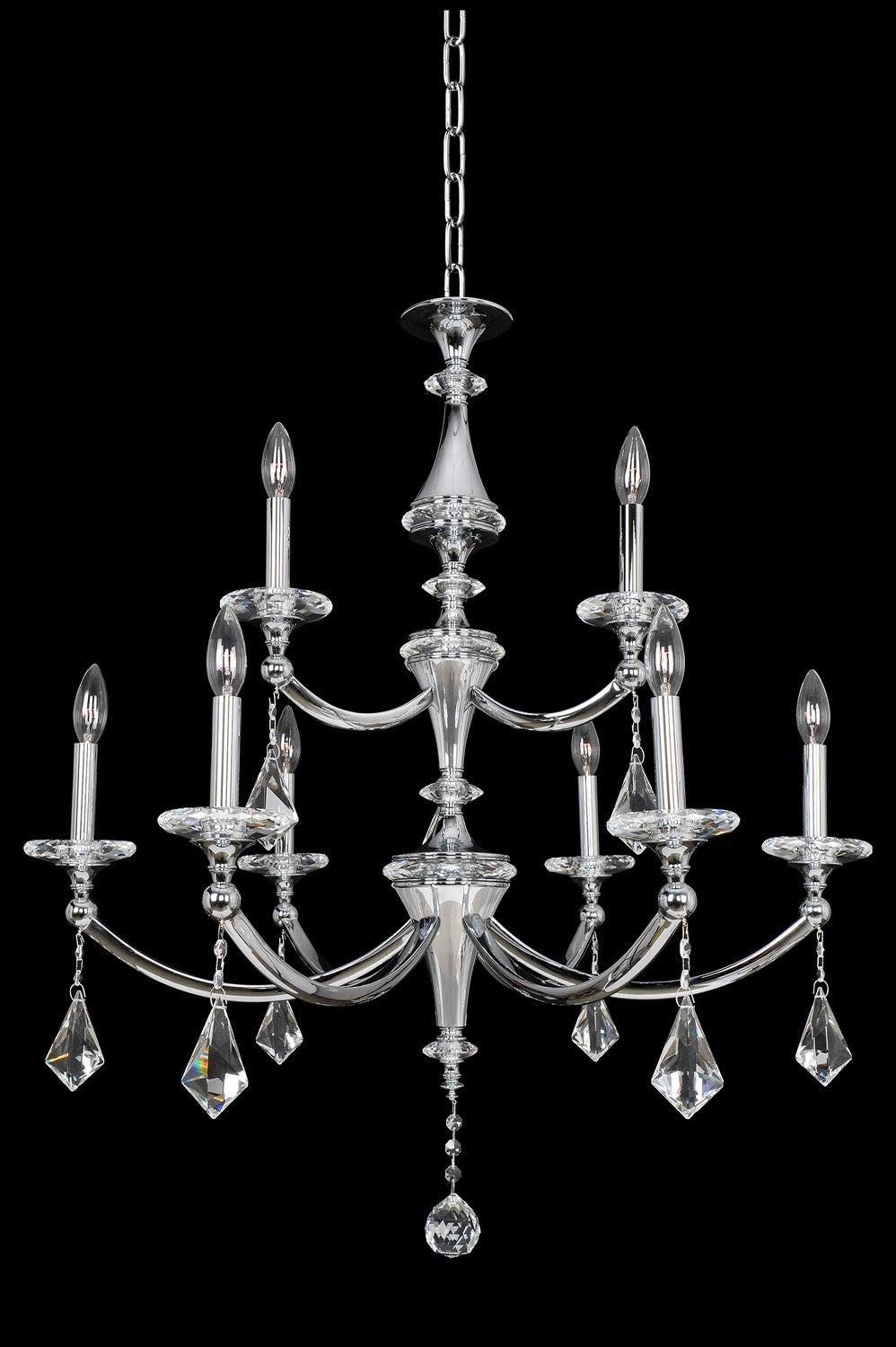 Allegri Floridia 012172-010-FR001 Chandelier Light - Chrome