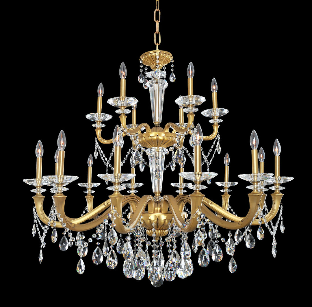 Allegri Jolivet 021773-032-FR001 Chandelier Light - Historic Brass