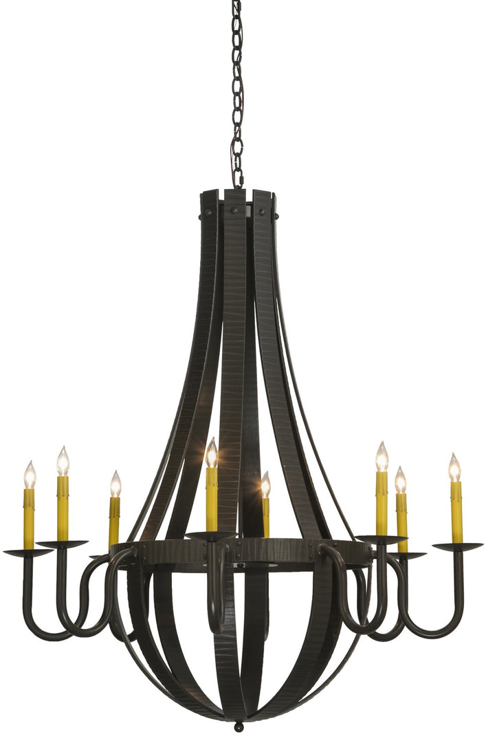 Meyda Tiffany Barrel Stave 127509 Chandelier Light - Timeless Bronze