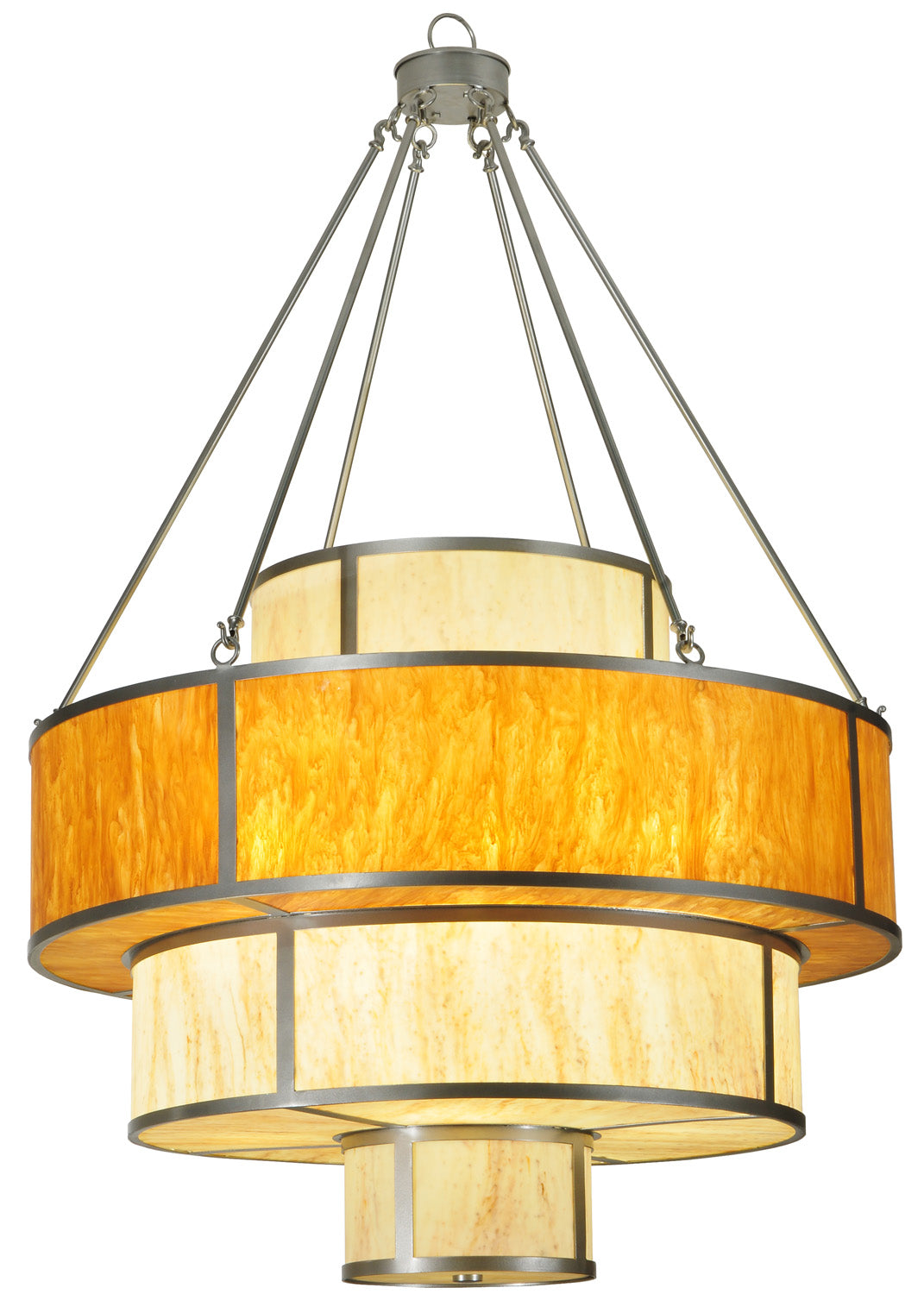 Meyda Tiffany Jayne 127927 Pendant Light - Nickel, Custom
