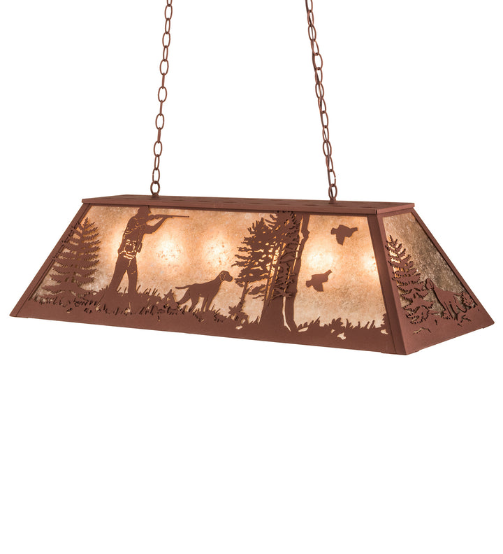 Meyda Tiffany Quail Hunter 128028 Pendant Light - Rust