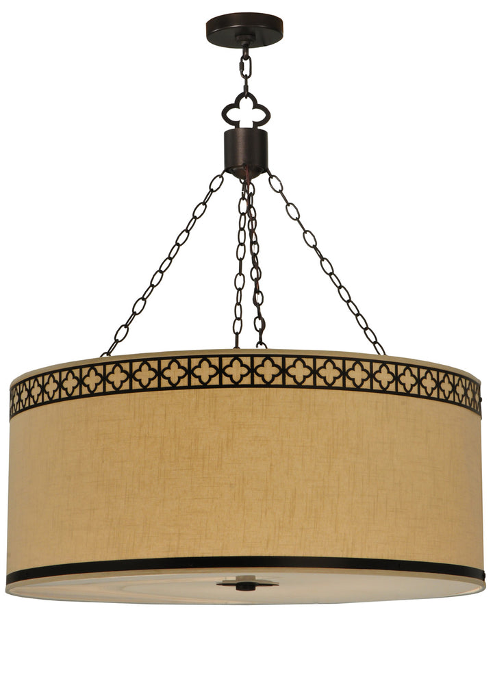Meyda Tiffany Cilindro 128049 Pendant Light - Mahogany Bronze