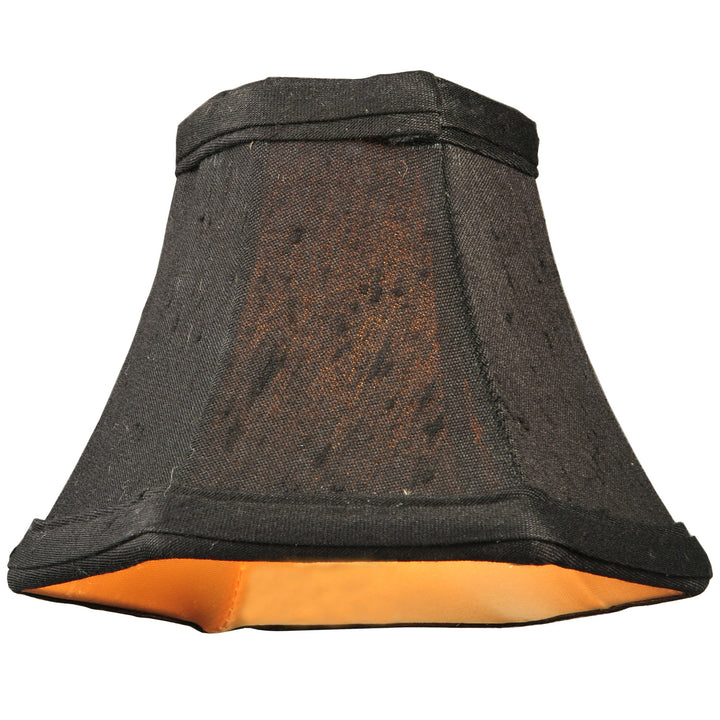 Meyda Tiffany Lighting 128307 Hexagon Shade Lamp Shade Black