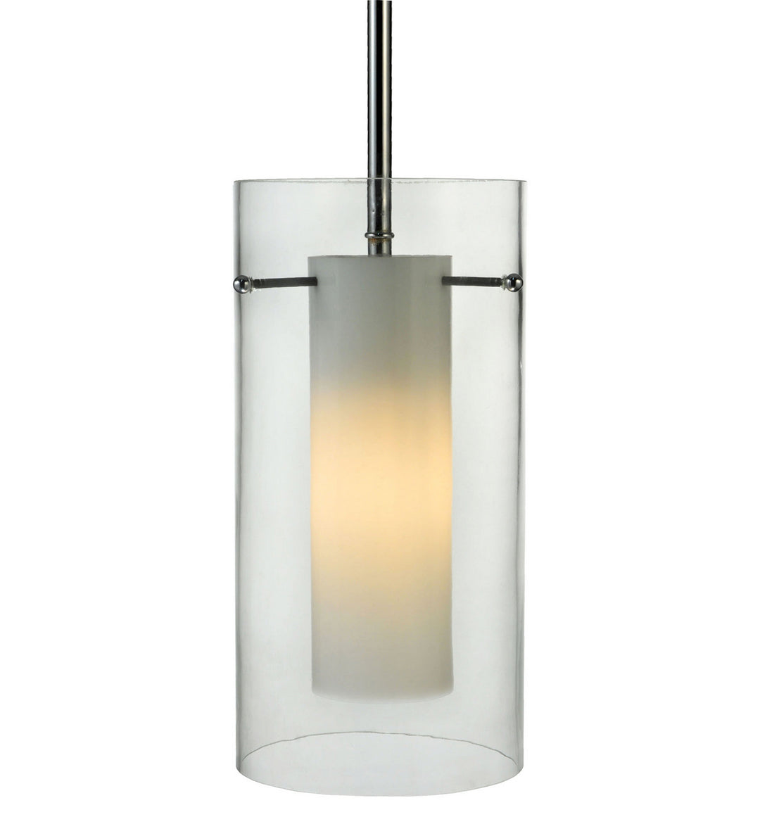 Meyda Tiffany Cilindro 128333 Pendant Light - Chrome