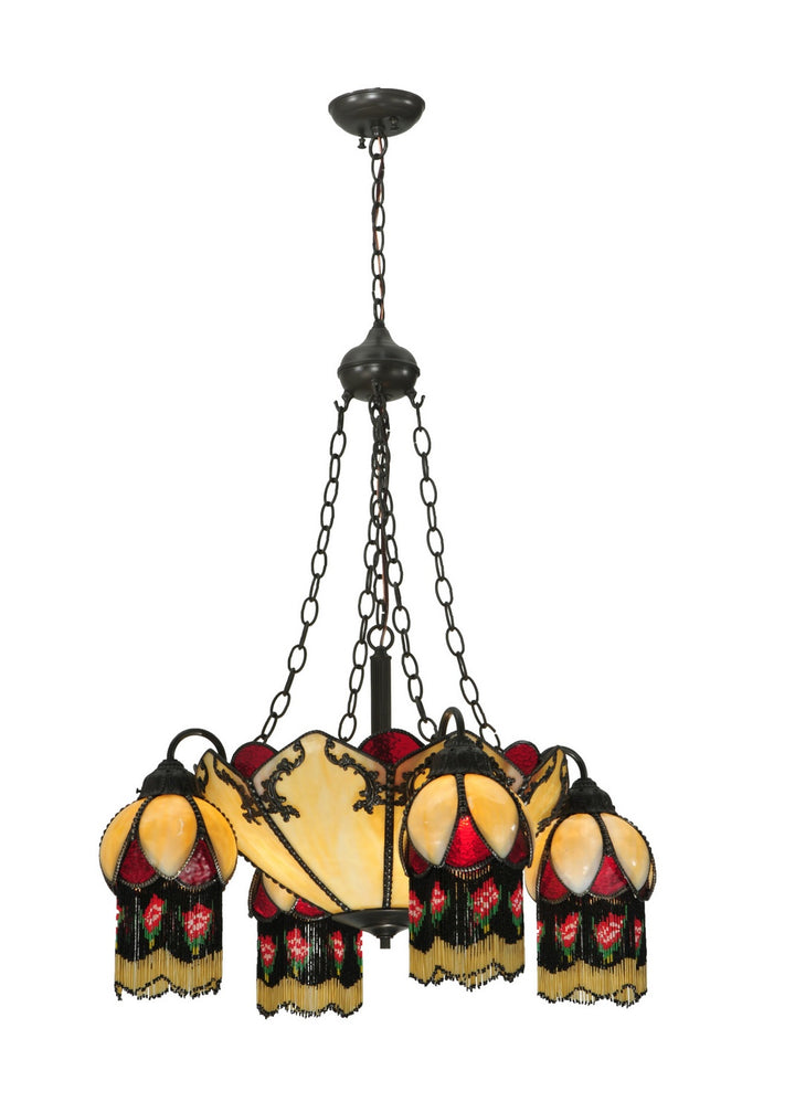 Meyda Tiffany Isabella 128352 Chandelier Light - Timeless Bronze