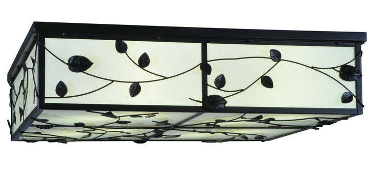 Meyda Tiffany Ivy 129028 Ceiling Light - Black/White Acrylic