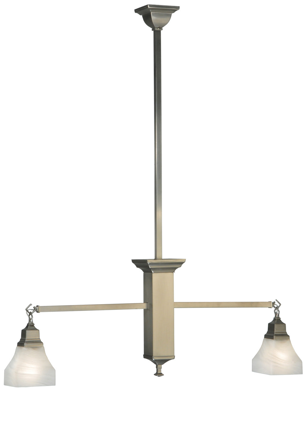 Meyda Tiffany Bungalow 129070 Pendant Light - Brushed Nickel