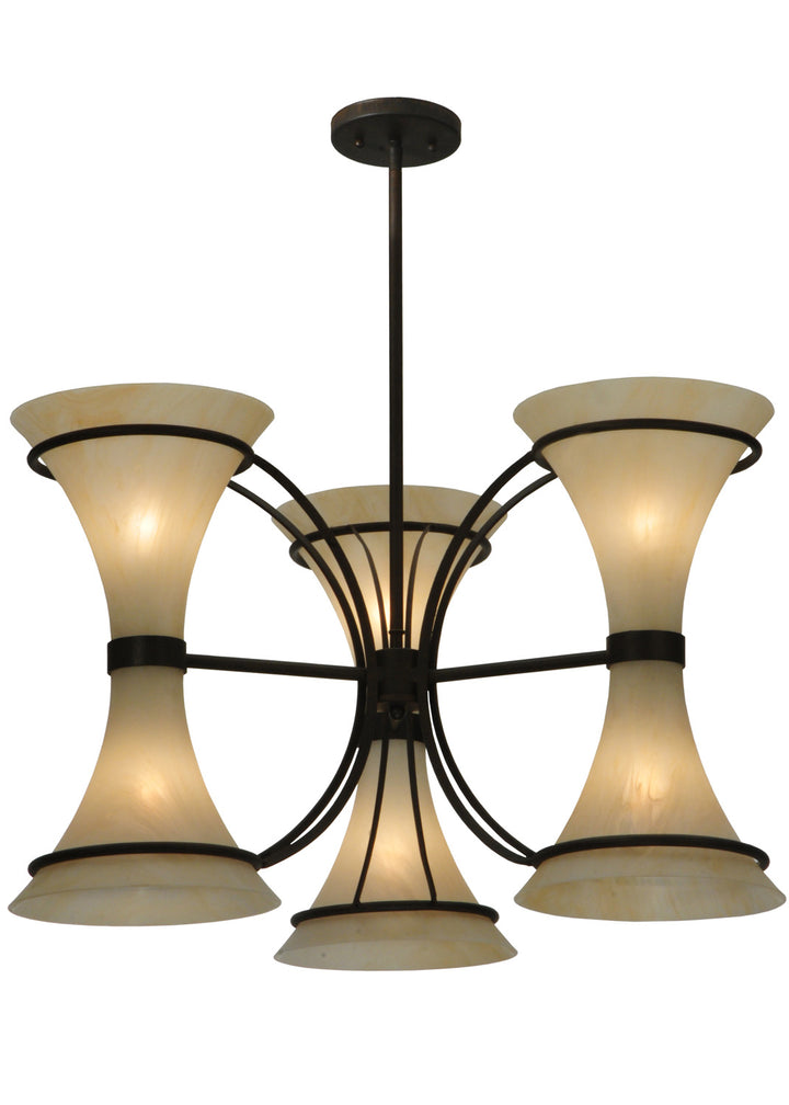 Meyda Tiffany Chronos 129534 Chandelier Light - Timeless Bronze