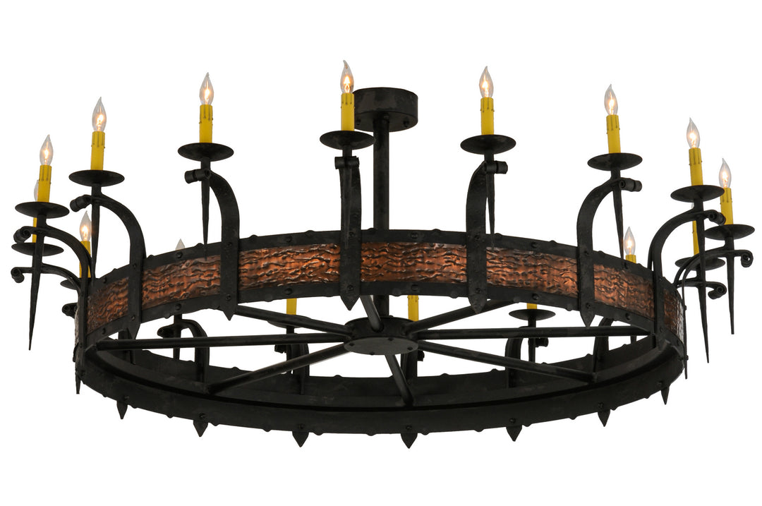 Meyda Tiffany Costello 130021 Chandelier Light - Custom,Wrought Iron