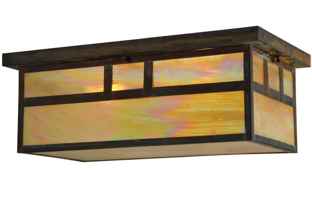 Meyda Tiffany Hyde Park 130112 Ceiling Light - Vintage Copper