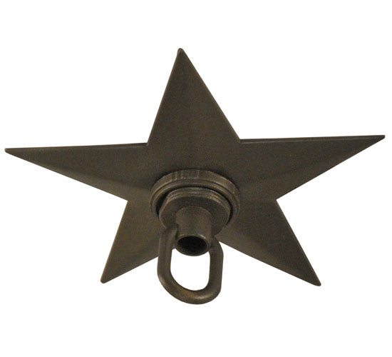 Meyda Tiffany Lighting 130329 Texas Star Lamp Base And Fixture Hardware Decor Bronze / Dark