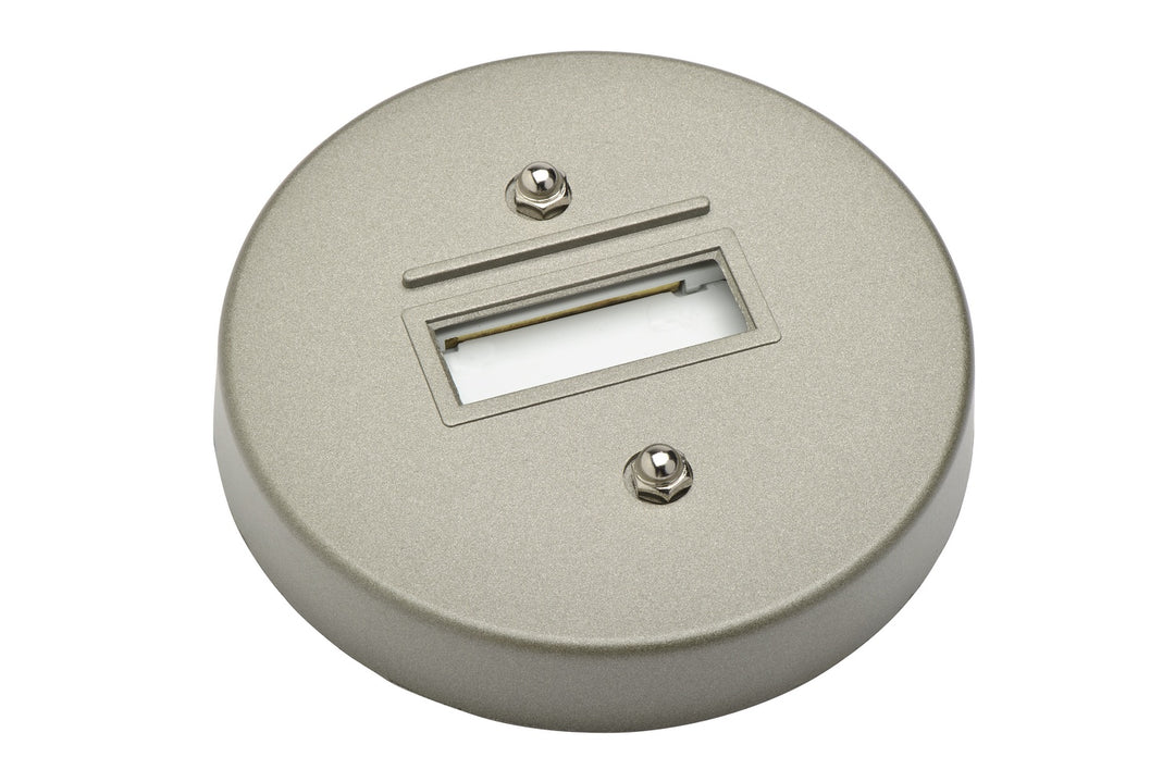 Kendal Lighting TA011-BST Track Accessory Track Accessory Track Light Pewter, Nickel, Silver