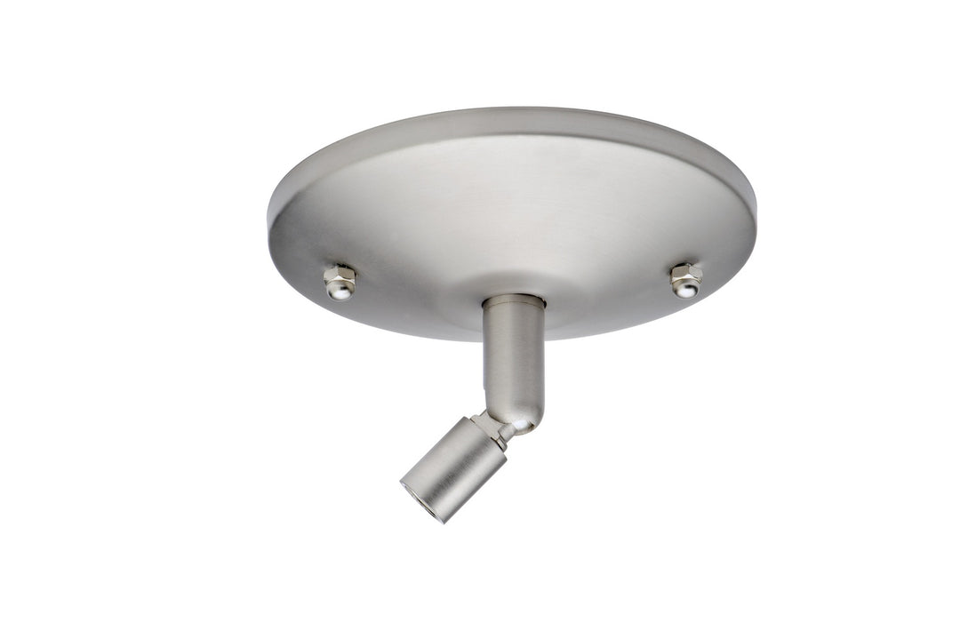 Kendal Lighting TA014-SW-BST Track Accessory Swivel Canopy For Stem Kit Track Light Pewter, Nickel, Silver