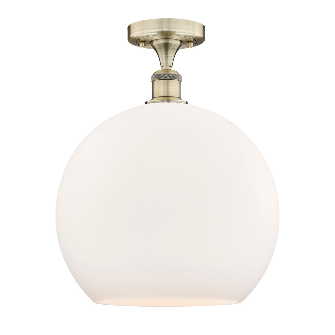 Innovations Edison 616-1F-AB-G121-14 Ceiling Light - Antique Brass