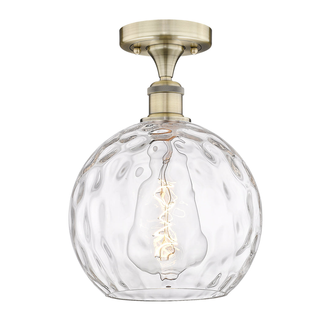 Innovations Edison 616-1F-AB-G1215-10 Ceiling Light - Antique Brass