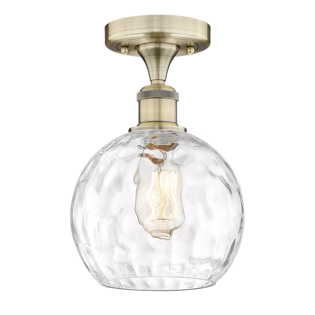Innovations Edison 616-1F-AB-G1215-8 Ceiling Light - Antique Brass