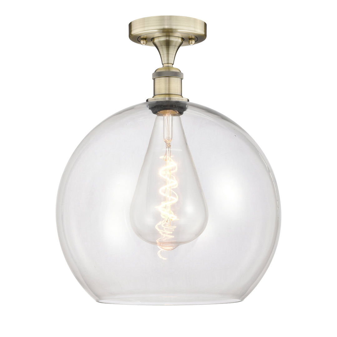 Innovations Edison 616-1F-AB-G122-14 Ceiling Light - Antique Brass