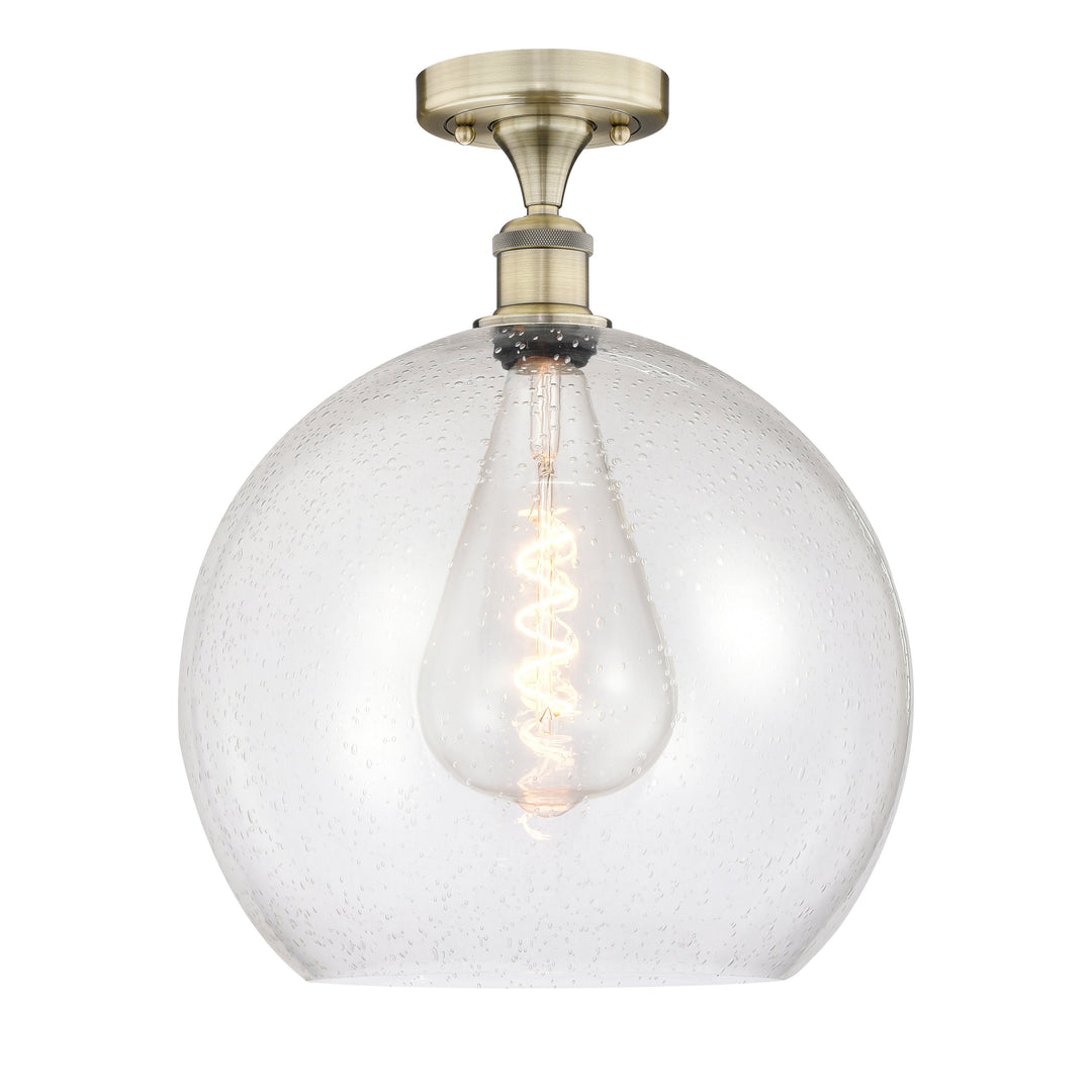 Innovations Edison 616-1F-AB-G124-14 Ceiling Light - Antique Brass