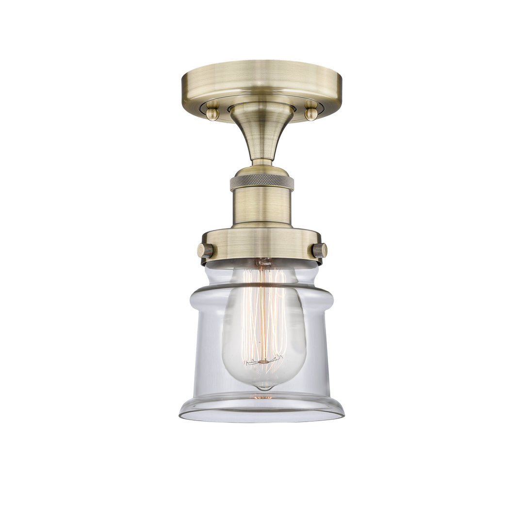 Innovations Edison 616-1F-AB-G182S Ceiling Light - Antique Brass