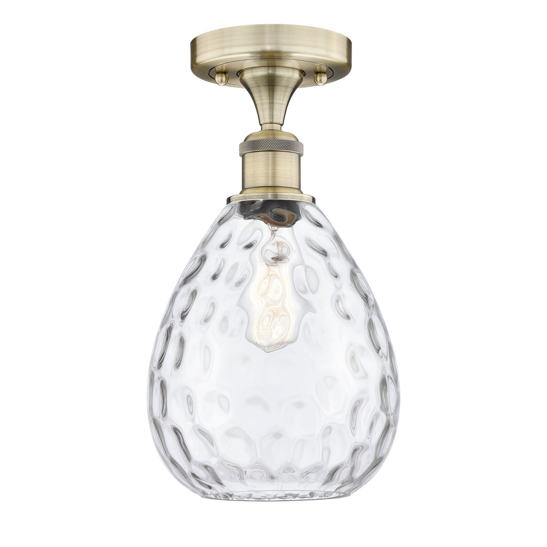 Innovations Edison 616-1F-AB-G372 Ceiling Light - Antique Brass