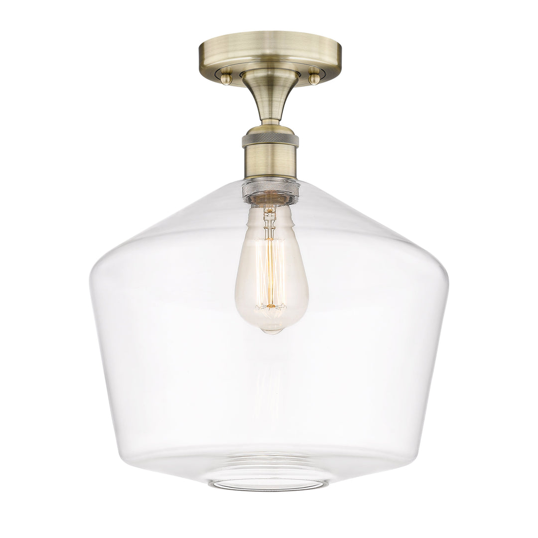 Innovations Edison 616-1F-AB-G652-12 Ceiling Light - Antique Brass