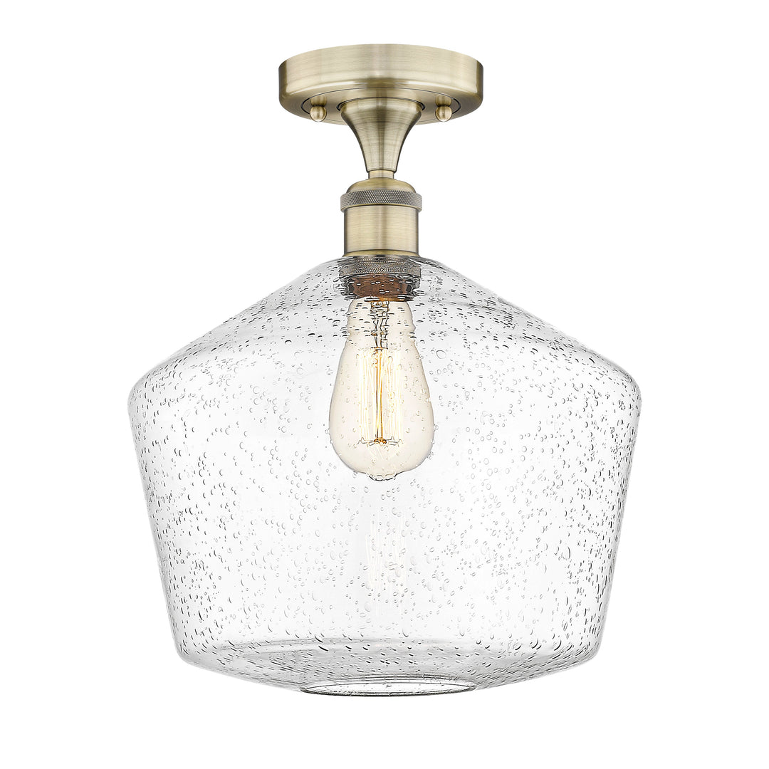 Innovations Edison 616-1F-AB-G654-12 Ceiling Light - Antique Brass